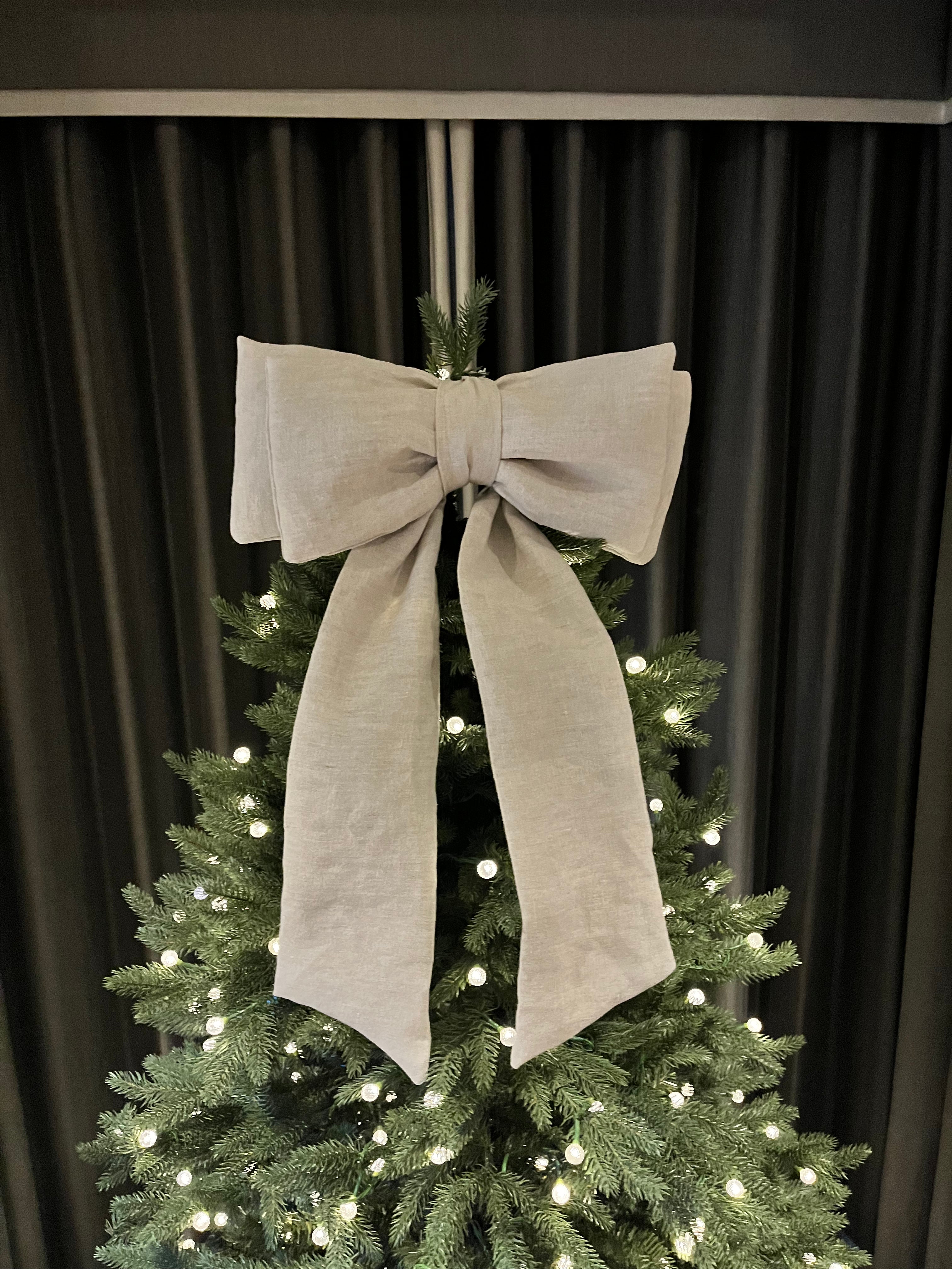 Large Linen Bow (Natural) – Ardú